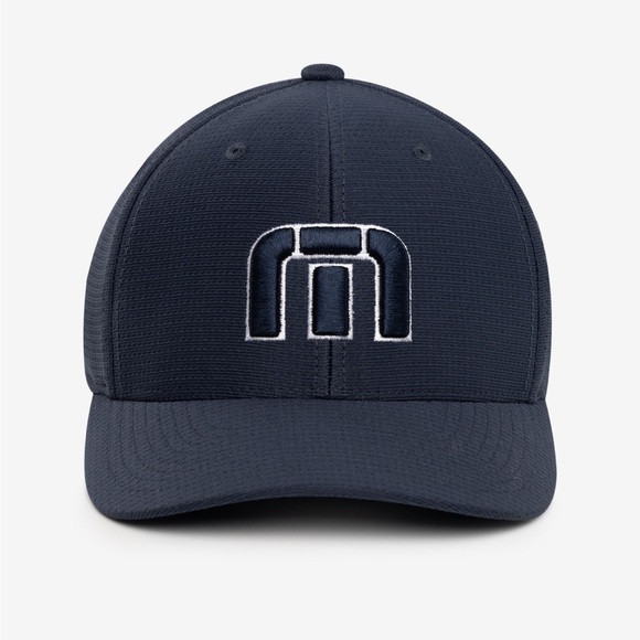 Travis Mathew B-BAHAMAS FITTED HAT Navy - Picture 2 of 12